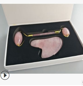 Jade Roll Massager Relieves Facial Tension Jade Roll Massager Relieves Facial Tension